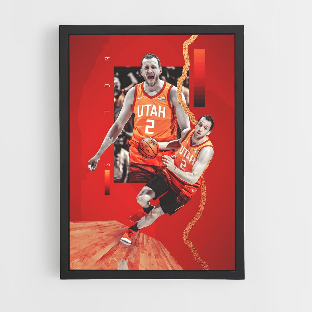 Poster Jumping Joe – affiche Basketball (vue 2)